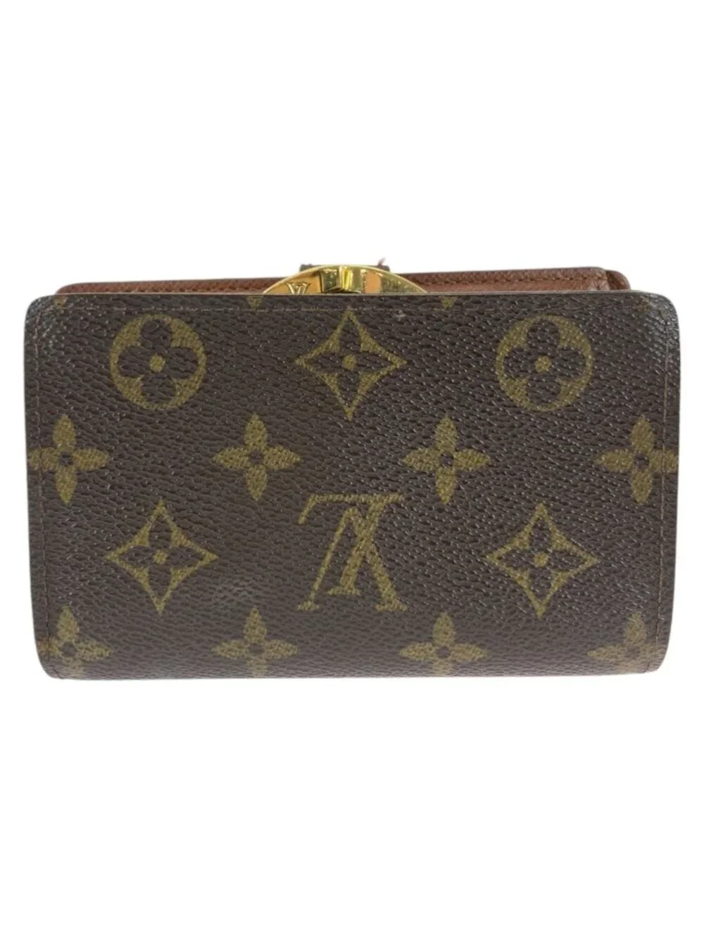 Louis Vuitton Monogram Portefeuille Vienowa Brown Folding Wallet
